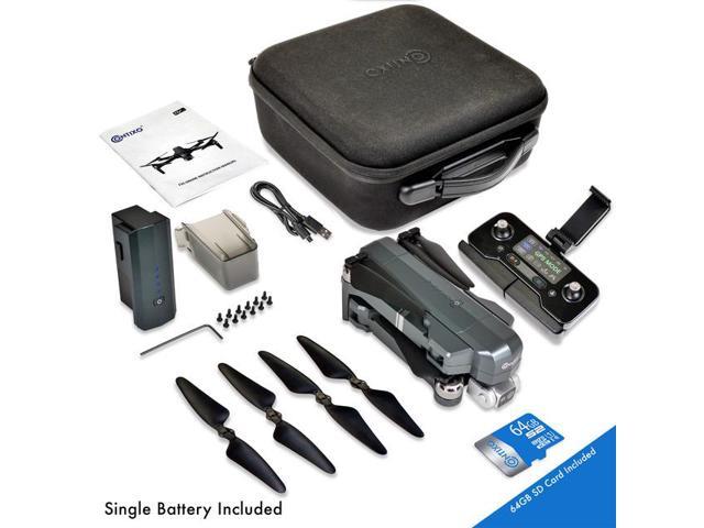 Contixo F35 GPS Drone with 4K UHD Camera 2-Axis Self-stabilizing Gimbal 5G WiFi FPV RC Quadcopter Brushless Drone for Adults, Bonus 64GB SD Card Carrying Case